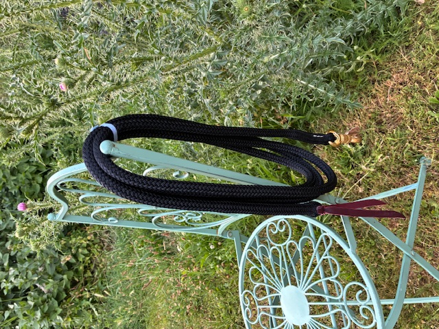 Bodenarbeitsseil / Lead Rope 3,7m / Dicke 13mm mit Drehkippkarabiner