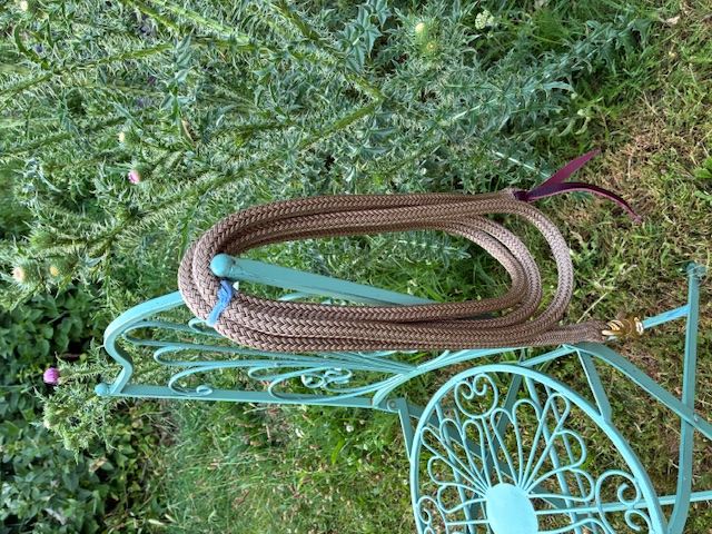 Bodenarbeitsseil / Lead Rope 3,7m / Dicke 13mm mit Drehkippkarabiner